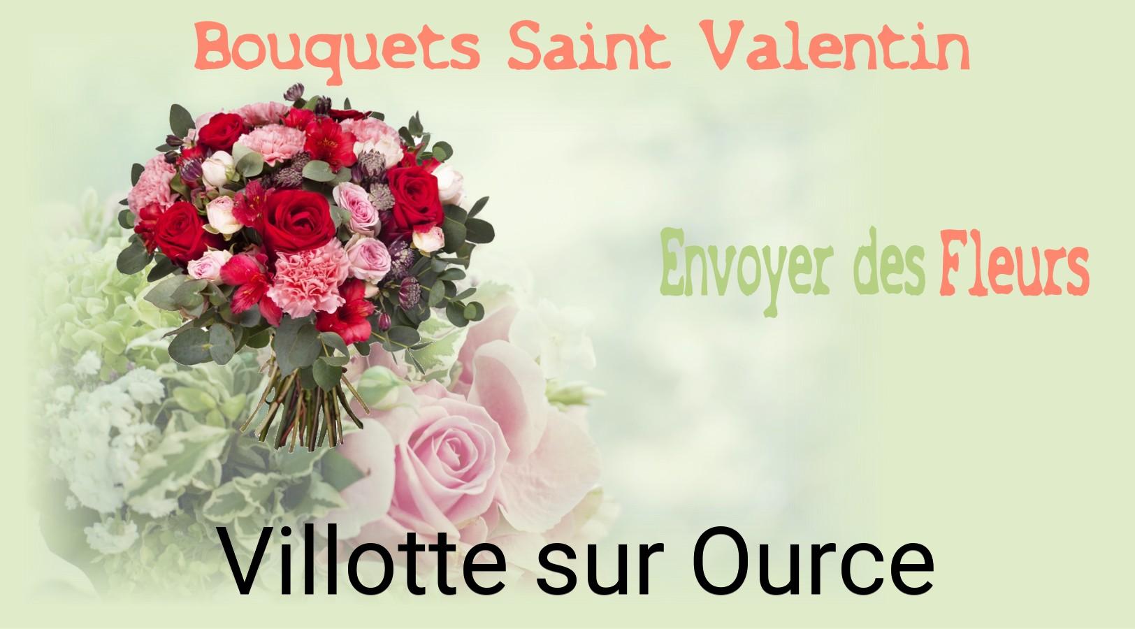 Roses de Saint-Valentin livrées à Villotte-sur-Ource